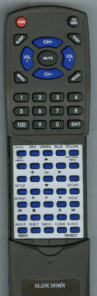 MAGNAVOX RMBP5120F7 Replacement Remote