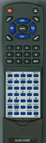 SANYO RTNC087UH Replacement Remote