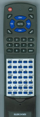 SANYO RTNC095UL Replacement Remote