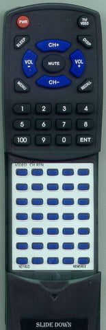MEMOREX NE118UD Replacement Remote