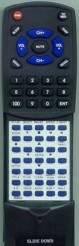 SYMPHONIC CWF719 Replacement Remote