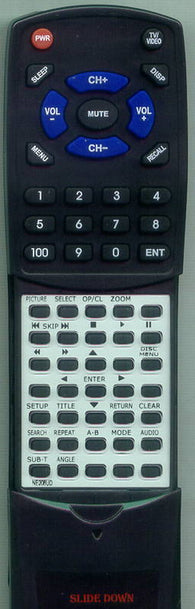 EMERSON RTNE208UD Replacement Remote