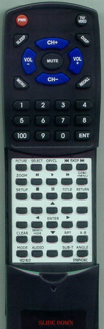 SYMPHONIC BL519DD Replacement Remote