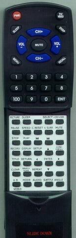 SUPERSCAN 19TVD4S Replacement Remote