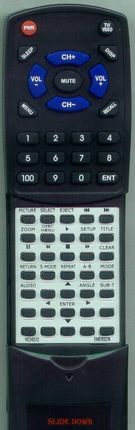 EMERSON EWL15D6 Replacement Remote