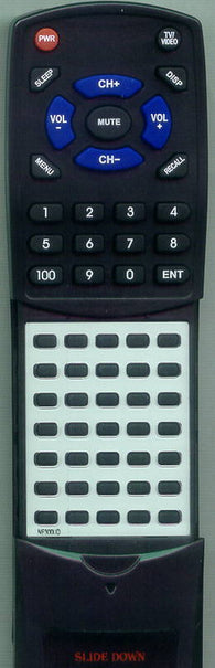 SYLVANIA RTNE300UD Replacement Remote