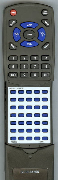 FUNAI F20LCTE Replacement Remote