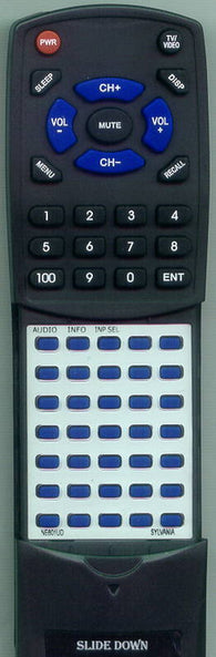 EMERSON EWFG2705 Replacement Remote