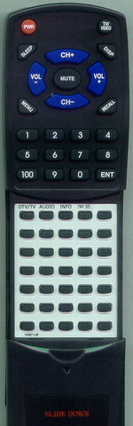 EMERSON NE601UE Replacement Remote
