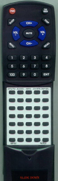 TRUTECH CR270TT8 Replacement Remote