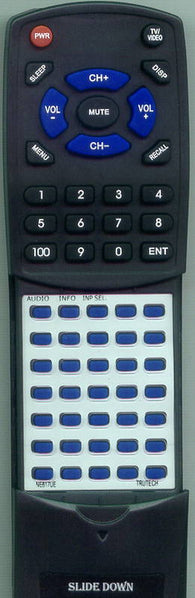 TRUTECH NE617UE Replacement Remote