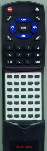 SYMPHONIC CSL1505 Replacement Remote