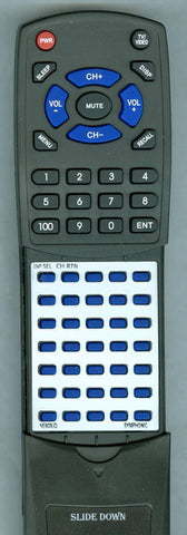 SYMPHONIC WF15L5 Replacement Remote