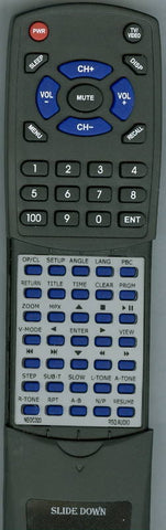 RSQ AUDIO RTNEOC320 Replacement Remote