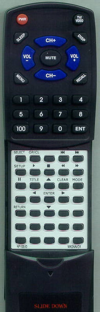 MAGNAVOX RTNF102UD Replacement Remote