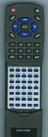 PHILIPSMAGNAVOX 19ME402VF7 Replacement Remote
