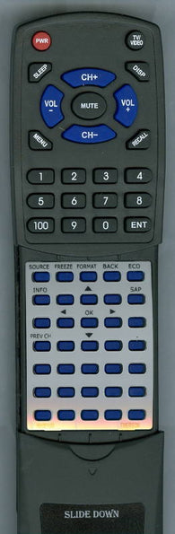 EMERSON RLC320EM1 Replacement Remote