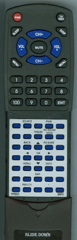 SANYO RTNH002UD Replacement Remote