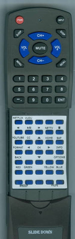 PHILIPS 55PFL5703F7 Replacement Remote
