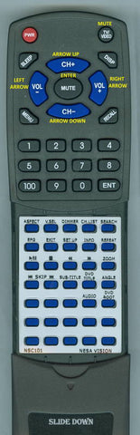 NESAVISIONINSERT RTNSC101 Replacement Remote
