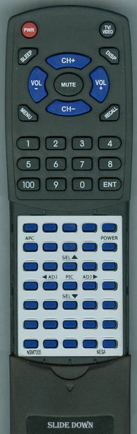 NV NSM7005 Replacement Remote