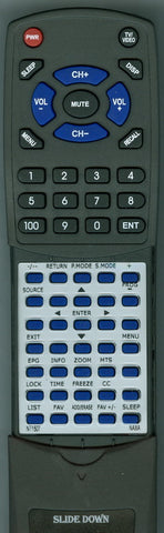 NAXA NT1507 Replacement Remote