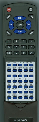 NAXA NT2407 Replacement Remote