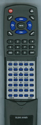 MEMOREX NVD8601SB Replacement Remote