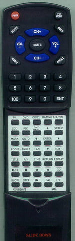 NAXA NX518REMOTE Replacement Remote