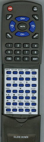 NAXA RTNX550WHITE Replacement Remote