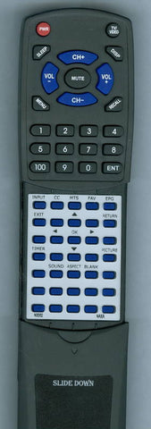 NAXA NX562 Replacement Remote