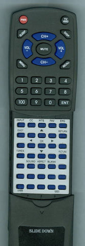 NAXA NX568 Replacement Remote