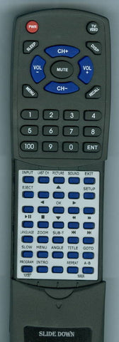 NAXA NTD19556 Replacement Remote