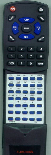 NIKO OTP3211W Replacement Remote
