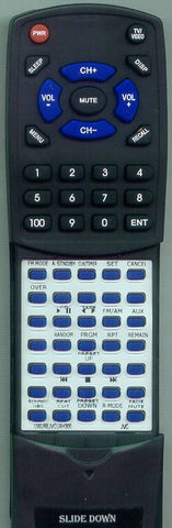 JVC OWUREJVCUXH300 Replacement Remote