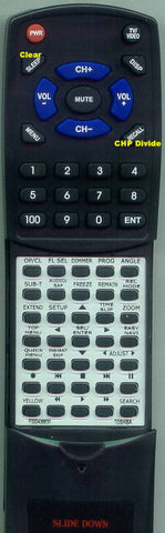 TOSHIBAINSERT DKR4 Replacement Remote