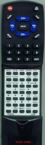 TOSHIBA RTP000485550 Replacement Remote