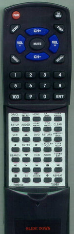 TOSHIBA P000501430 Replacement Remote