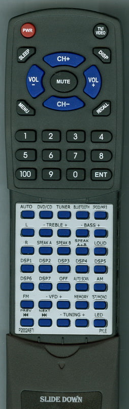 PYLE RTP2002ABTI Replacement Remote Control