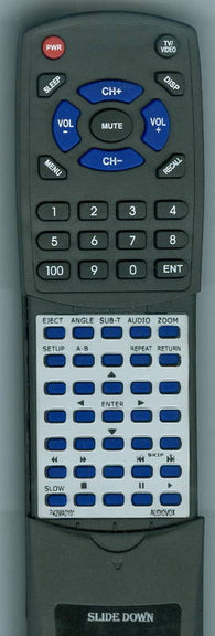 AUDIOVOX P42MA0101 Replacement Remote