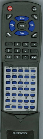 PA RTP800DVDV2 Replacement Remote