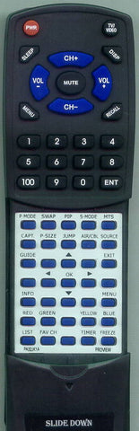 PROVIEW RTPA32JK1A Replacement Remote
