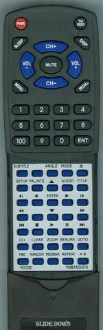PO PADVD330 Replacement Remote
