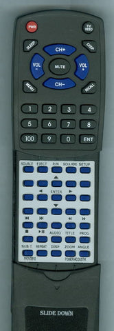 PO PADVD610 Replacement Remote