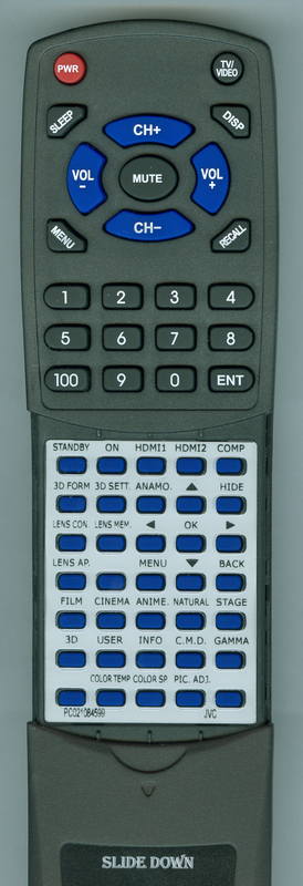 JVC DLAX70R Replacement Remote Control