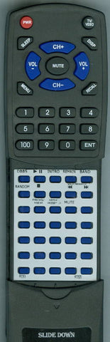 KOSS PC53 Replacement Remote