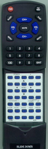 ACER RTPD120D Replacement Remote