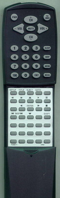 APEX PD450111 Replacement Remote