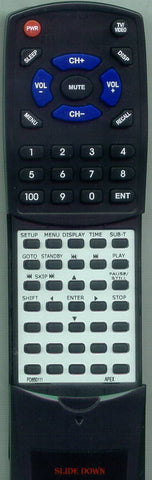 AKAI PDVD150 Replacement Remote