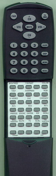 AKAI PDP4247 Replacement Remote